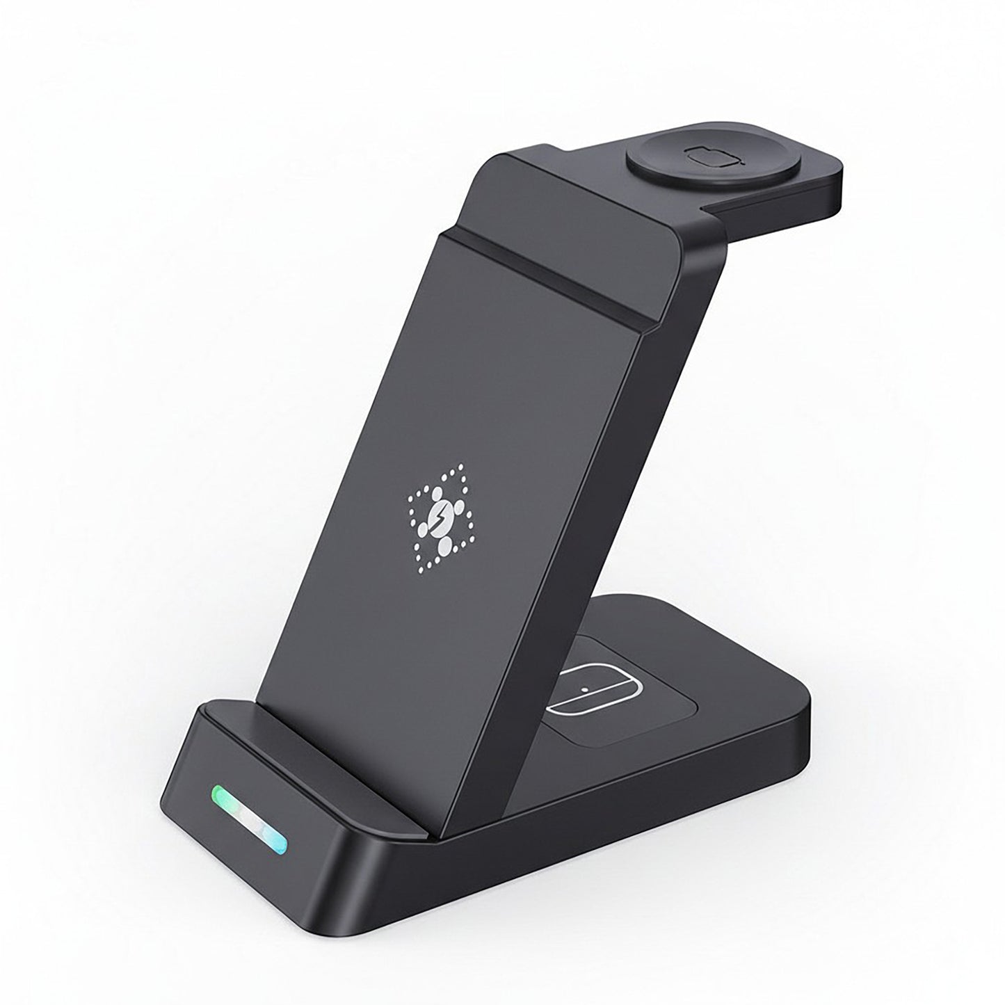 Wireless Charging Stand with Multi-Device Dock and LED Charging Indicator