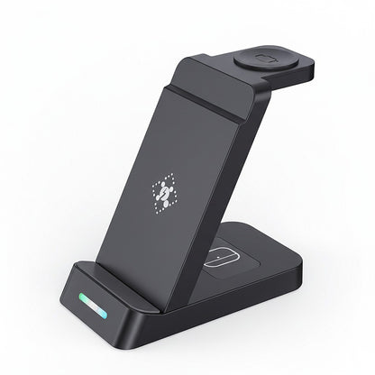 Wireless Charging Stand with Multi-Device Dock and LED Charging Indicator