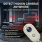 Hidden Camera Detector with Infrared Lens Finder Portable Privacy Scanner Anti Spy Device