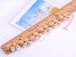 Gold D Pearl Cluster Style Bracelet For Women