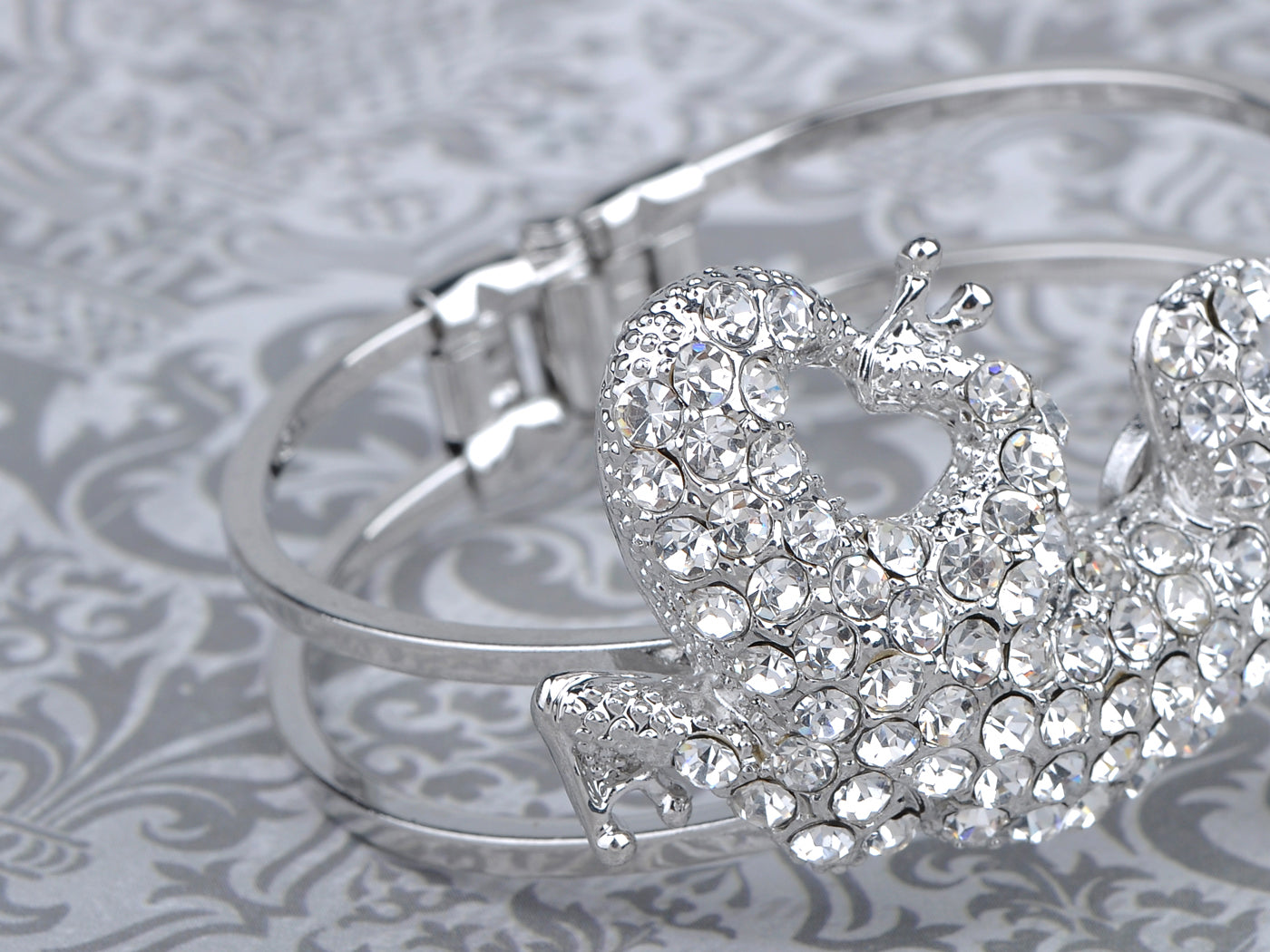 D Cynops Orientalis Reptile Bangle Bracelet