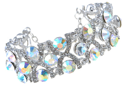 Iridescent Colored Caged Princess Bracelet