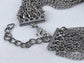 Gun Rocker Multilayer Chain Link Statement Bracelet