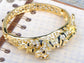 Prowling Fierce Striped Tiger Animal Bracelet Bangle Cuff