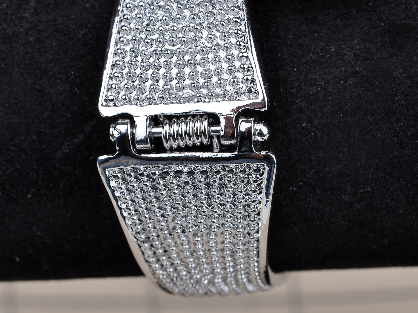 Iridescent Big Butterfly Bangle Bracelet