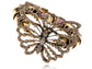 Topaz Iridescent Color Swallowtail Butterfly Insect Cuff Bangle Bracelet