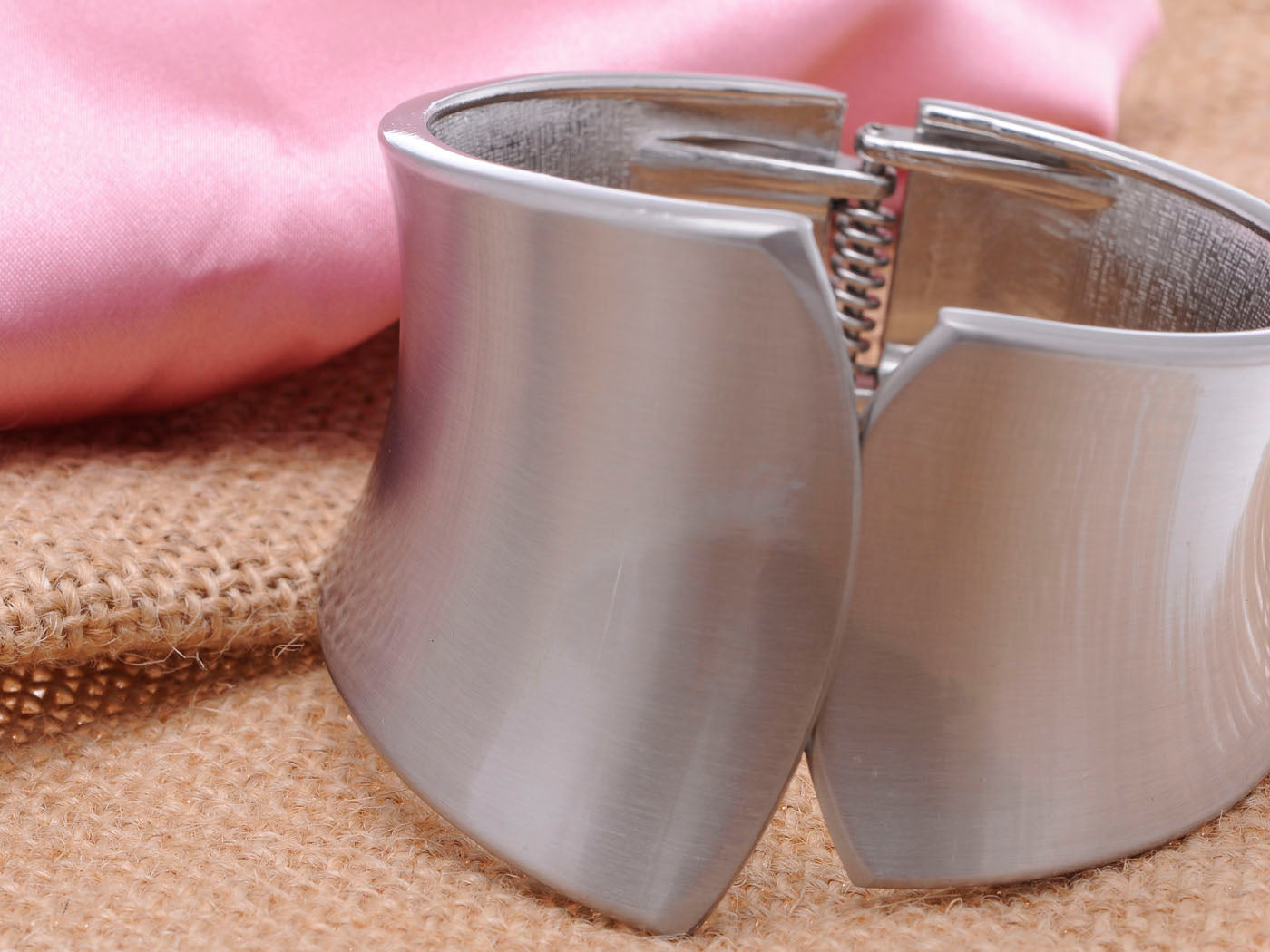 Abstract Interesting Shape Industrial Cuff Bracelet