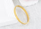 18K Gold Plated Bangle Bracelets for Women with Cubic Zirconia Stainless Steel Friendship Bracelet Jewelry for Christmas