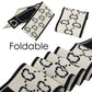 Skinny Knitted Scarf Letter Animal Pattern Pull-Through Design Winter Neckerchief Scarf for Women