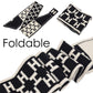 Skinny Knitted Scarf Letter Animal Pattern Pull-Through Design Winter Neckerchief Scarf for Women