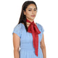 Solid Color Ribbon Scarf Long Neckerchief Satin Belt Necktie Headscarf Narrow Scarf