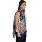 Boho Floral Printed Scarf Fashion Fringed Colorful Shawl Wrap Scarves