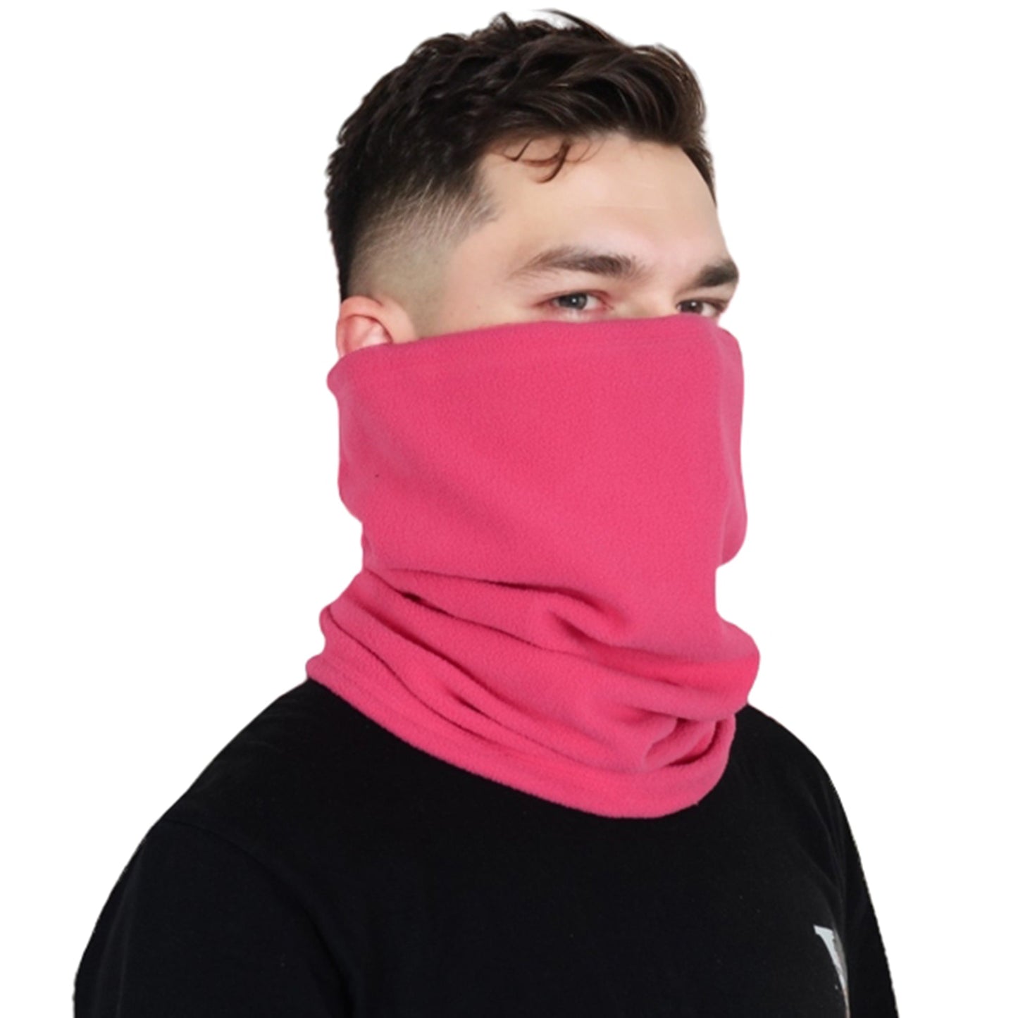 Winter Neck Warmer Fleece Gaiter Neck Cover Balaclava Outdoor Windproof Face Cover Mask for Women Men