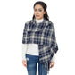 Plaid Winter Scarf Fringed Soft Warm Wrap Shawl Scarf for Women 23.6 x 70.9 inch