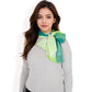 Lightweight Gradient Chiffon Scarves with Flowing Ruffled Edges in Vibrant Multi-Color Designs