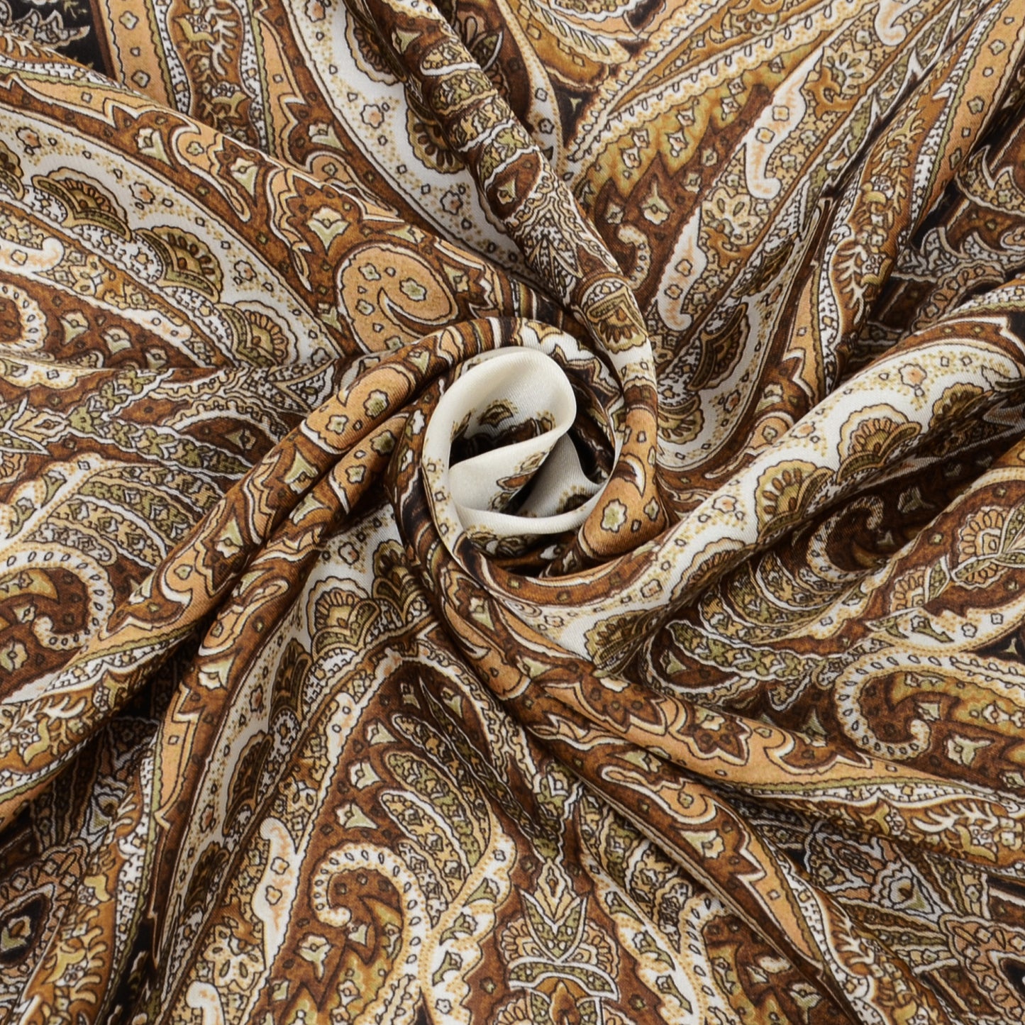 Elegant Satin Square Scarf Artistic Print Versatile Styling Accessory - 27.5IN¡Á27.5IN