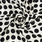 Fashion Satin Silk Scarf with Polka Dot and Floral Patterns Versatile Accessory - 27.5IN¡Á27.5IN