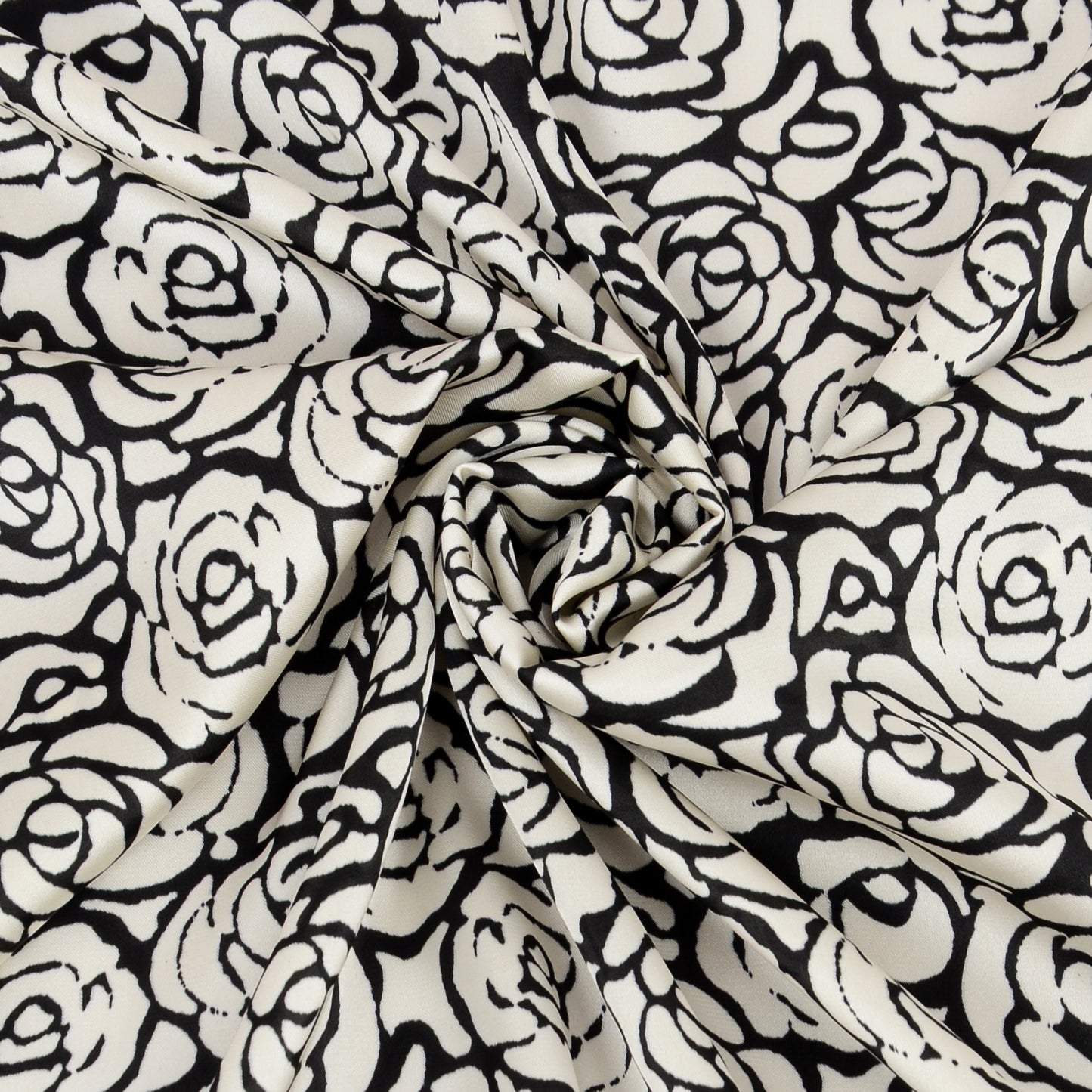 Fashion Satin Silk Scarf with Polka Dot and Floral Patterns Versatile Accessory - 27.5IN¡Á27.5IN