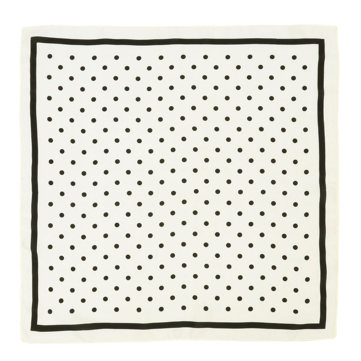 Fashion Satin Silk Scarf with Polka Dot and Floral Patterns Versatile Accessory - 27.5IN¡Á27.5IN