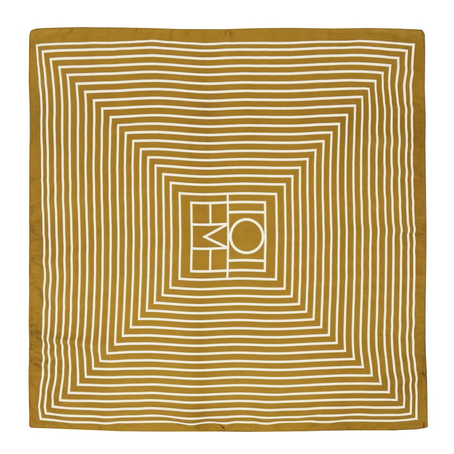 Women¡¯s Classic Striped Satin Square Scarf for Neck Hair Bag Decoration - 27.5IN¡Á27.5IN