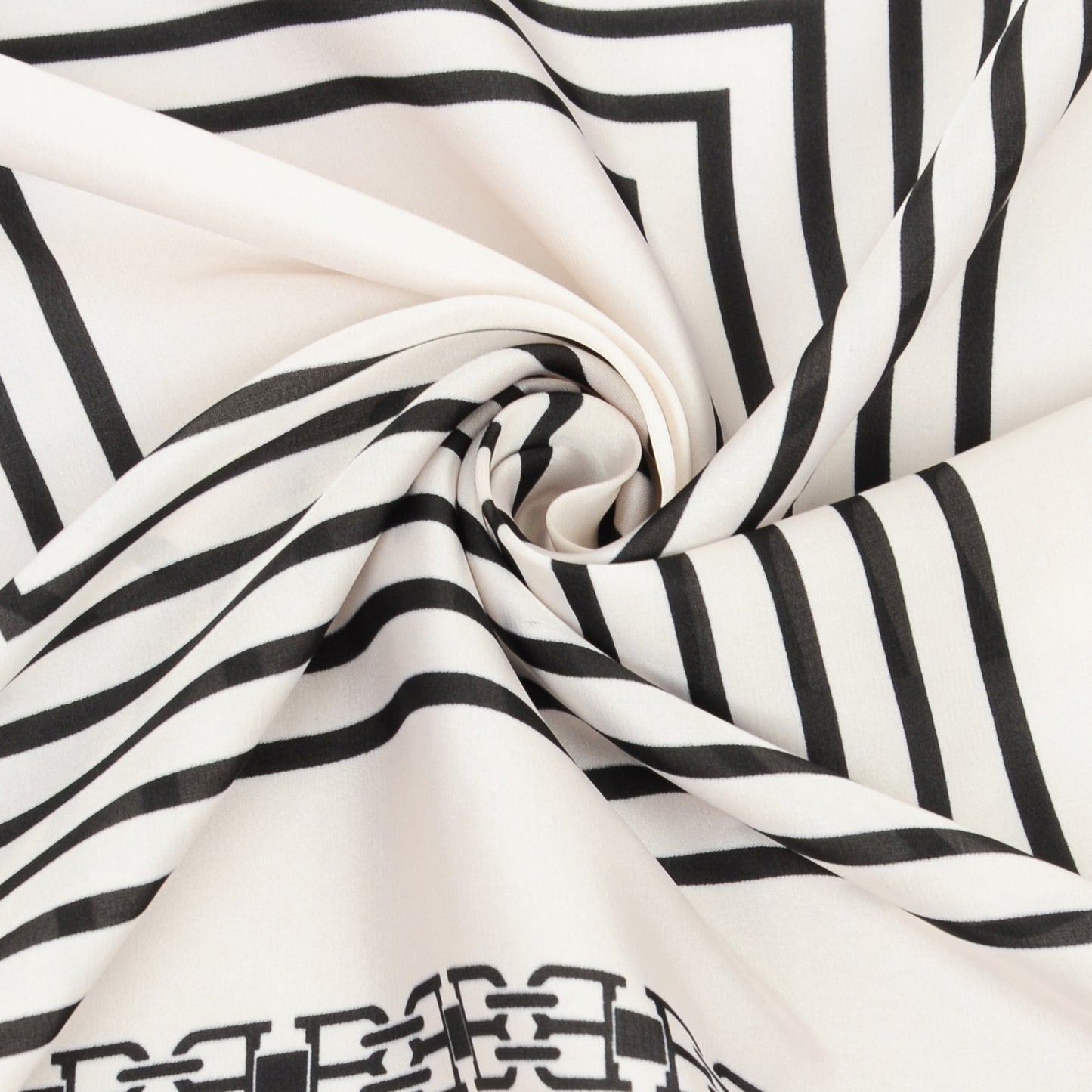 Women¡¯s Classic Striped Satin Square Scarf for Neck Hair Bag Decoration - 27.5IN¡Á27.5IN