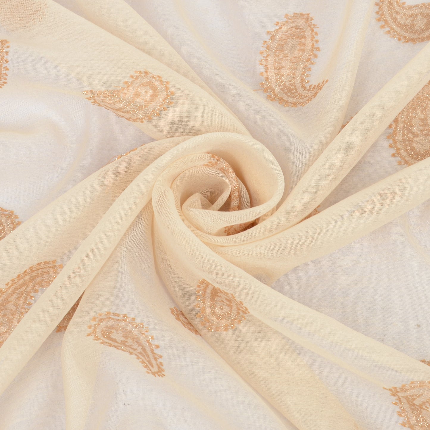 Vintage Jacquard Square Scarf Elegant Retro Floral Pattern Headscarf Shawl Wrap - 35.4IN¡Á35.4IN