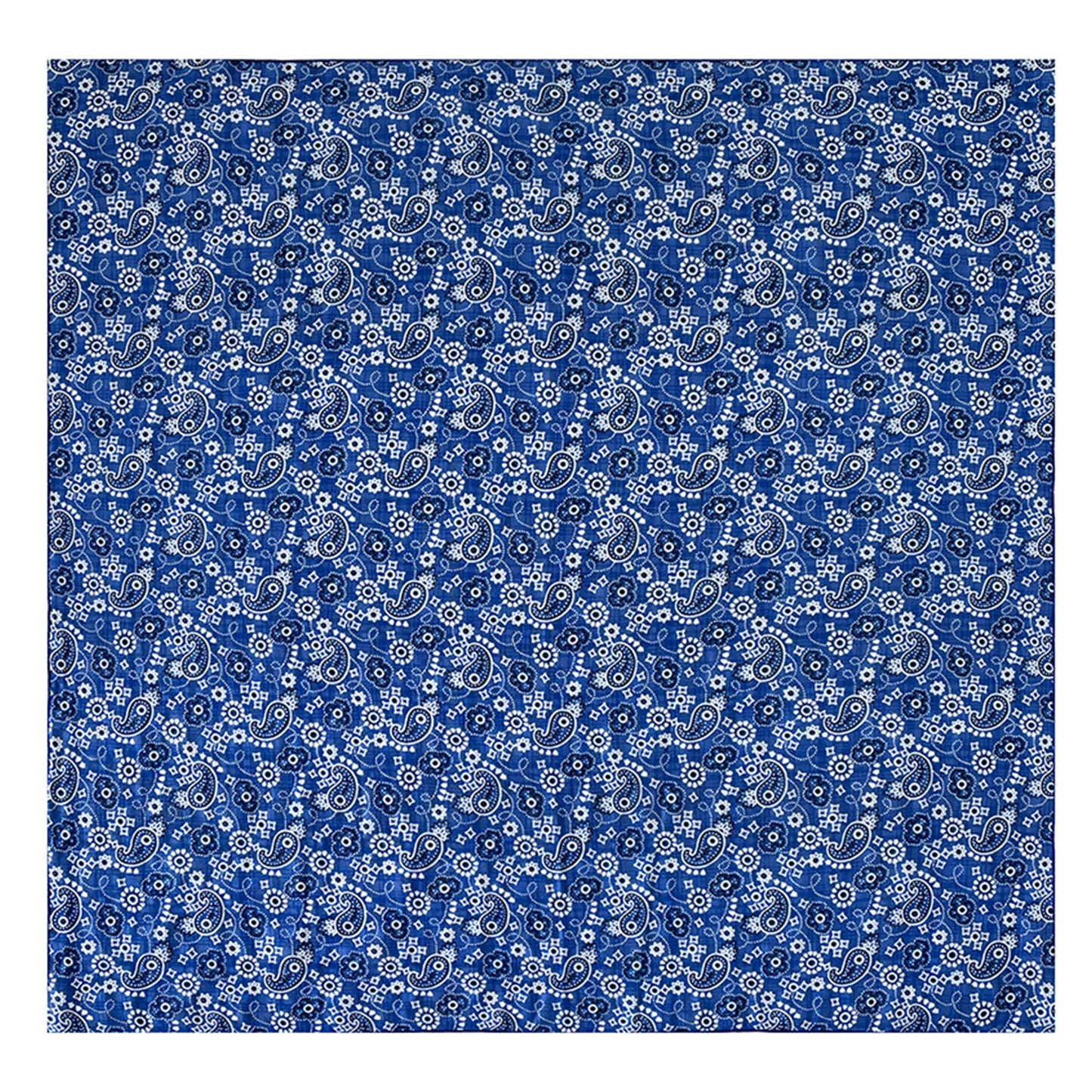 Women¡¯s Cotton Square Scarf with Floral and Paisley Print for Neck Hair and Handbag Styling - 22.8IN¡Á22.8IN