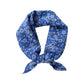Women¡¯s Cotton Square Scarf with Floral and Paisley Print for Neck Hair and Handbag Styling - 22.8IN¡Á22.8IN