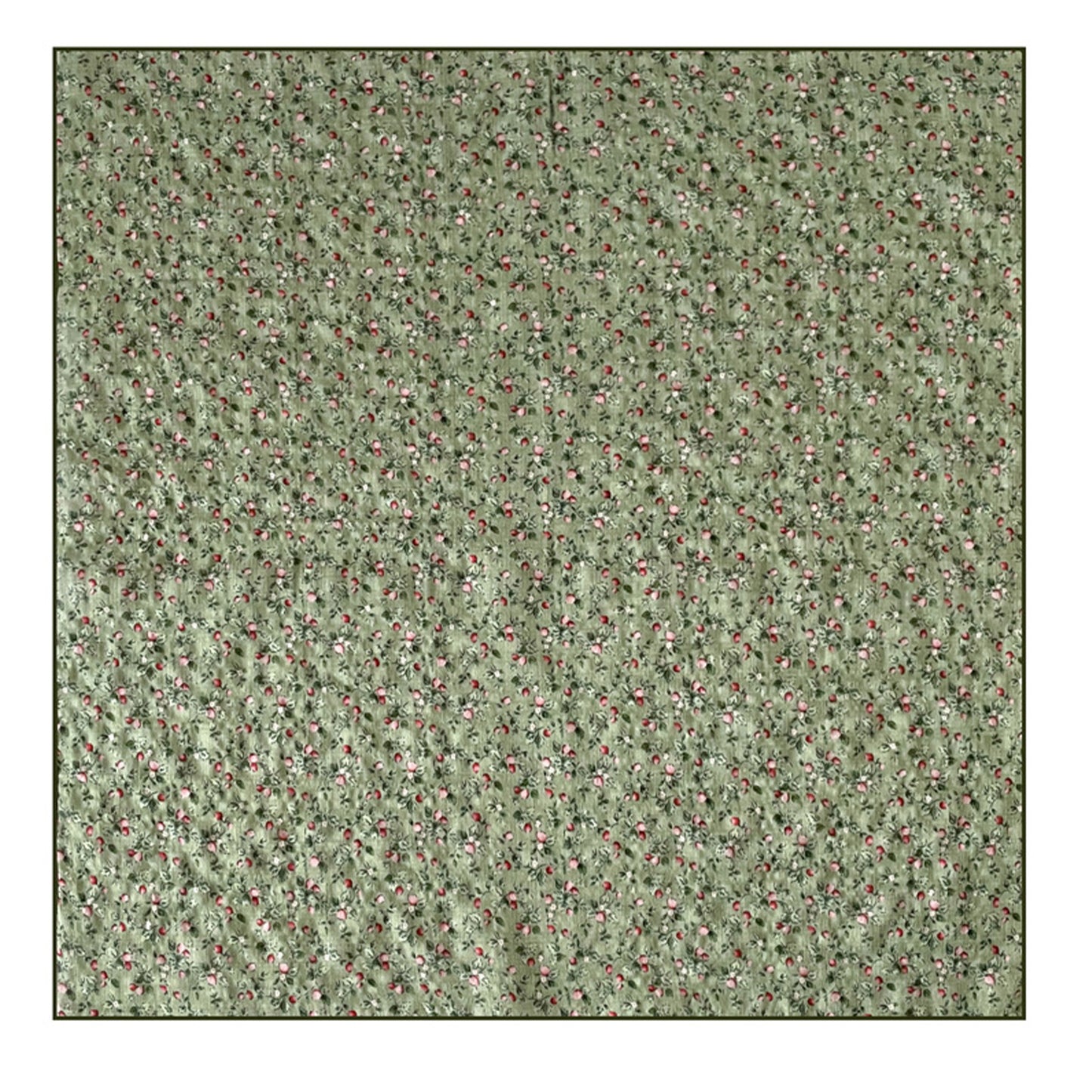 Cotton Square Neck Scarf Printed Four Seasons Versatile Fashion Accessory - 22.8IN¡Á22.8IN