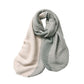 Color Block Woven Scarf with Soft Cozy Fabric Modern Neutral Tones and Textured Design