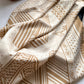 Oversized Satin Square Scarf with Classic Patchwork Cashew Twill Pattern - 35.4IN¡Á35.4IN