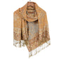 Autumn Winter Vintage Faux Cashmere Tassel Shawl Wrap with Soft Breathable Weave - 71IN¡Á27IN