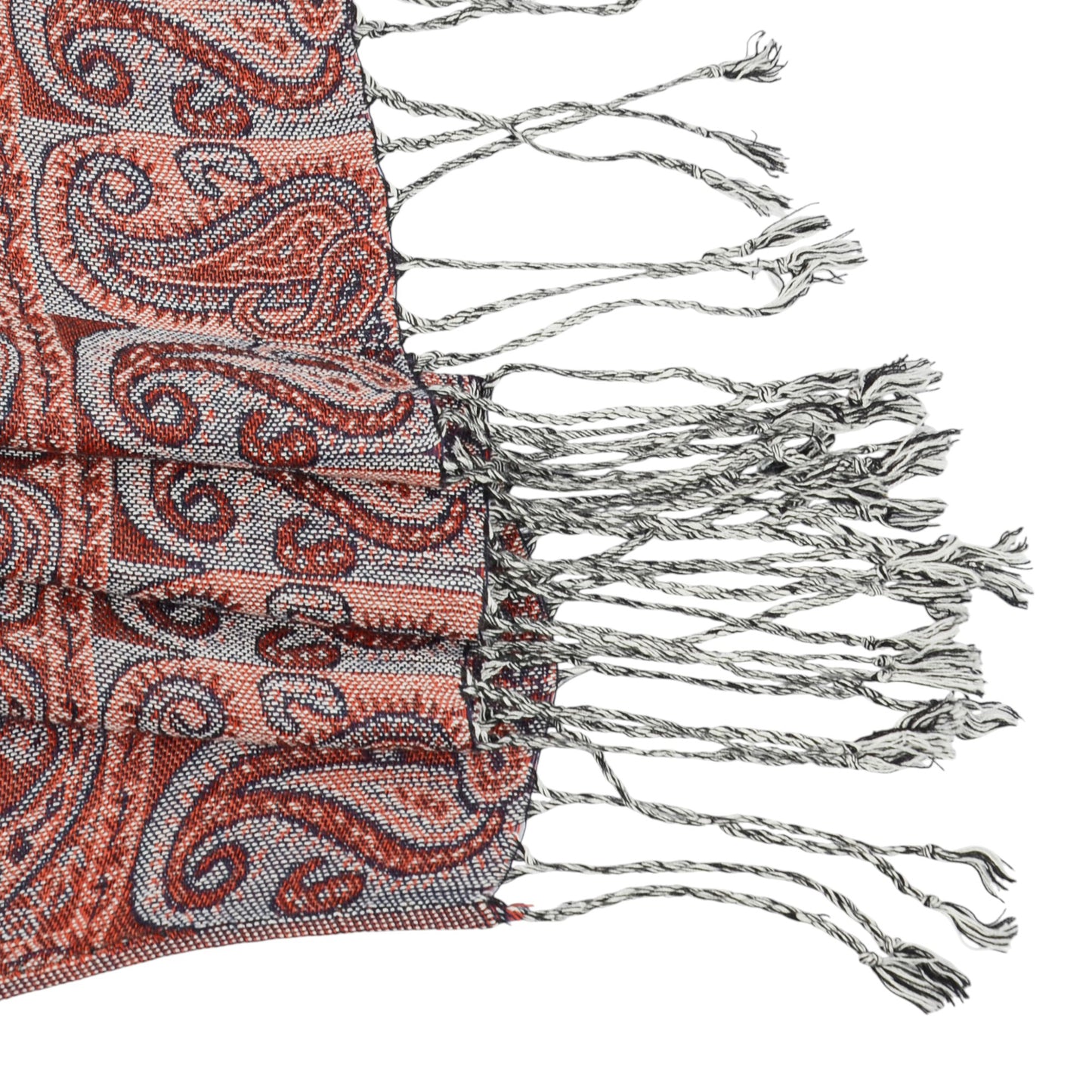 Autumn Winter Vintage Faux Cashmere Tassel Shawl Wrap with Soft Breathable Weave - 71IN¡Á27IN