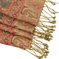 Autumn Winter Vintage Faux Cashmere Tassel Shawl Wrap with Soft Breathable Weave - 71IN¡Á27IN
