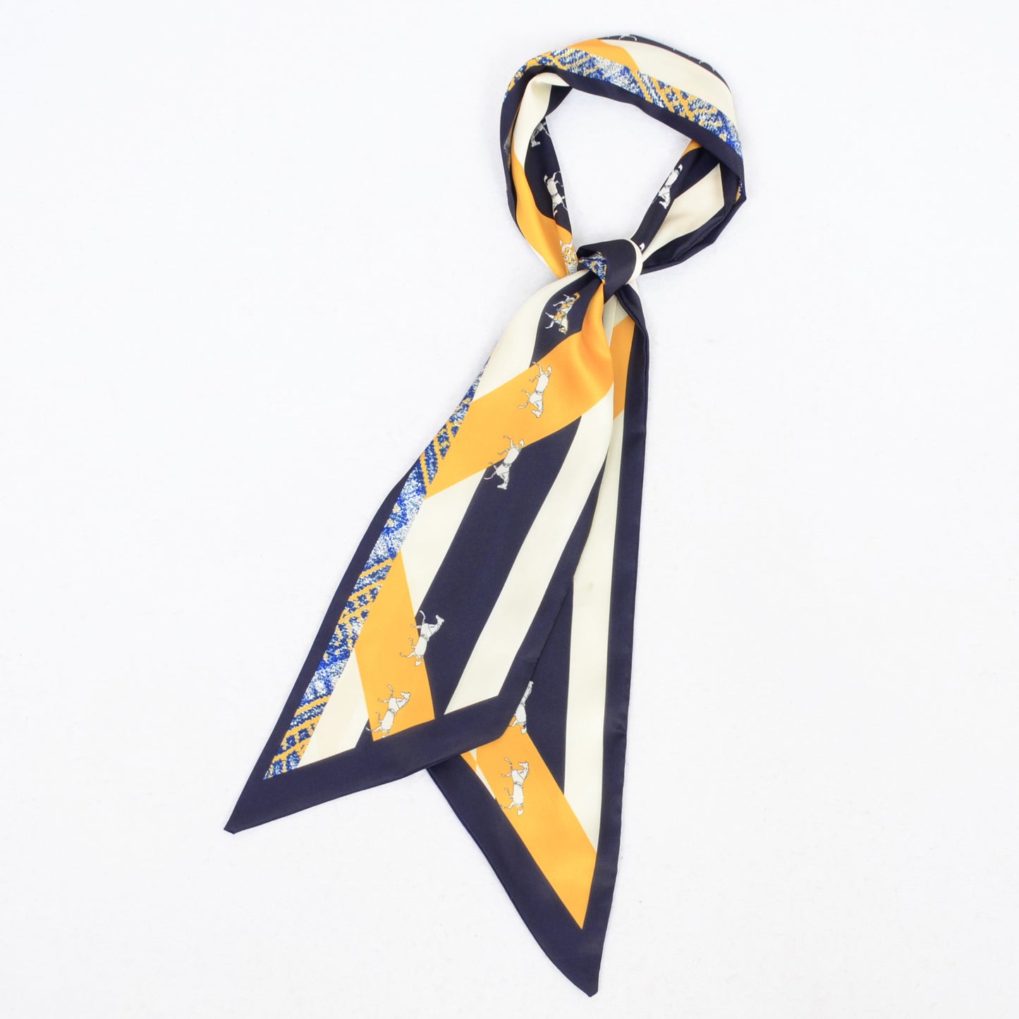 Elegant Versatile Satin Ribbon Scarf for Neck Hair and Handbag Decoration - 57IN¡Á5IN