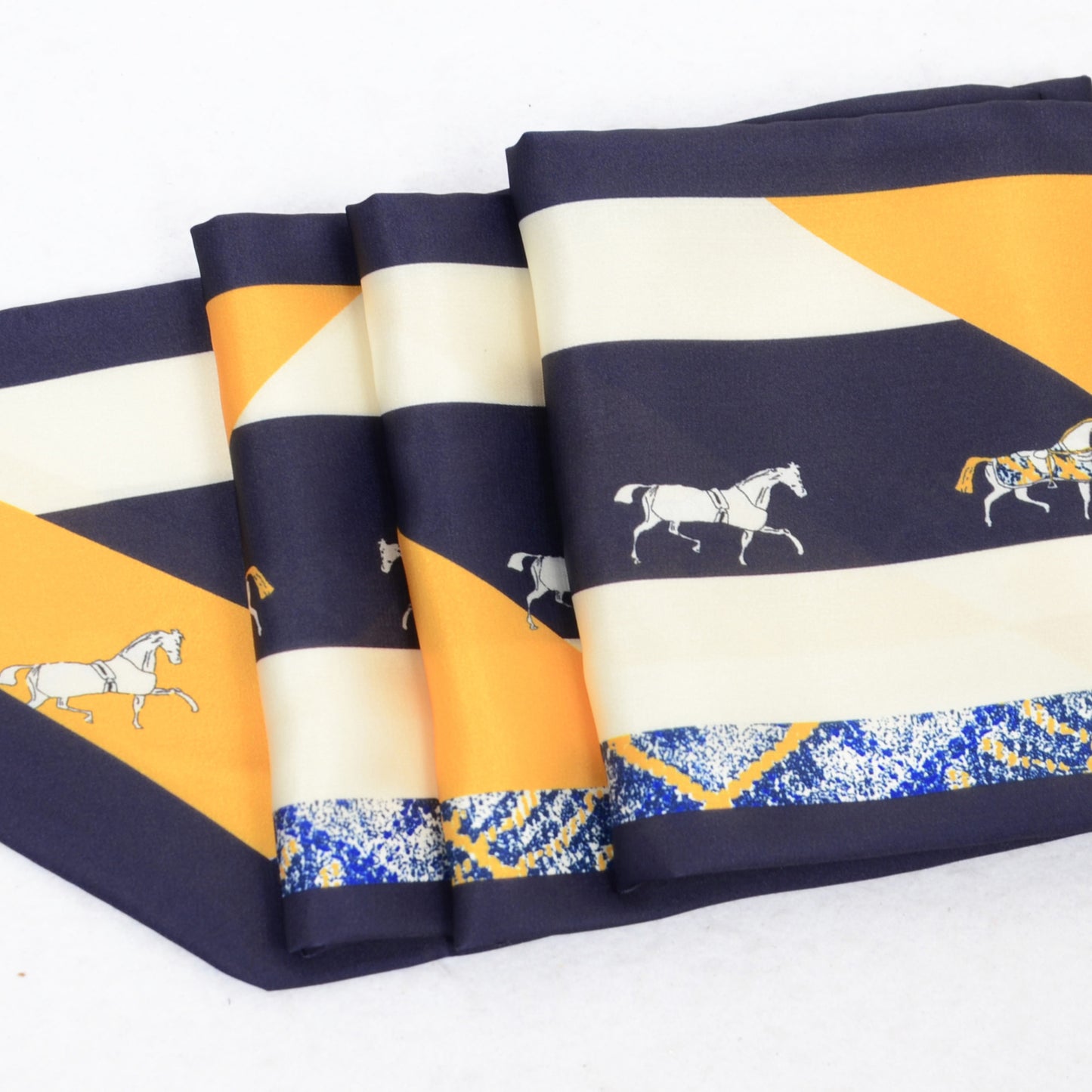 Elegant Versatile Satin Ribbon Scarf for Neck Hair and Handbag Decoration - 57IN¡Á5IN