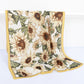 Sunflower Print Velvet Feel Autumn Winter Scarf with Warm Soft Texture - 71IN¡Á27N