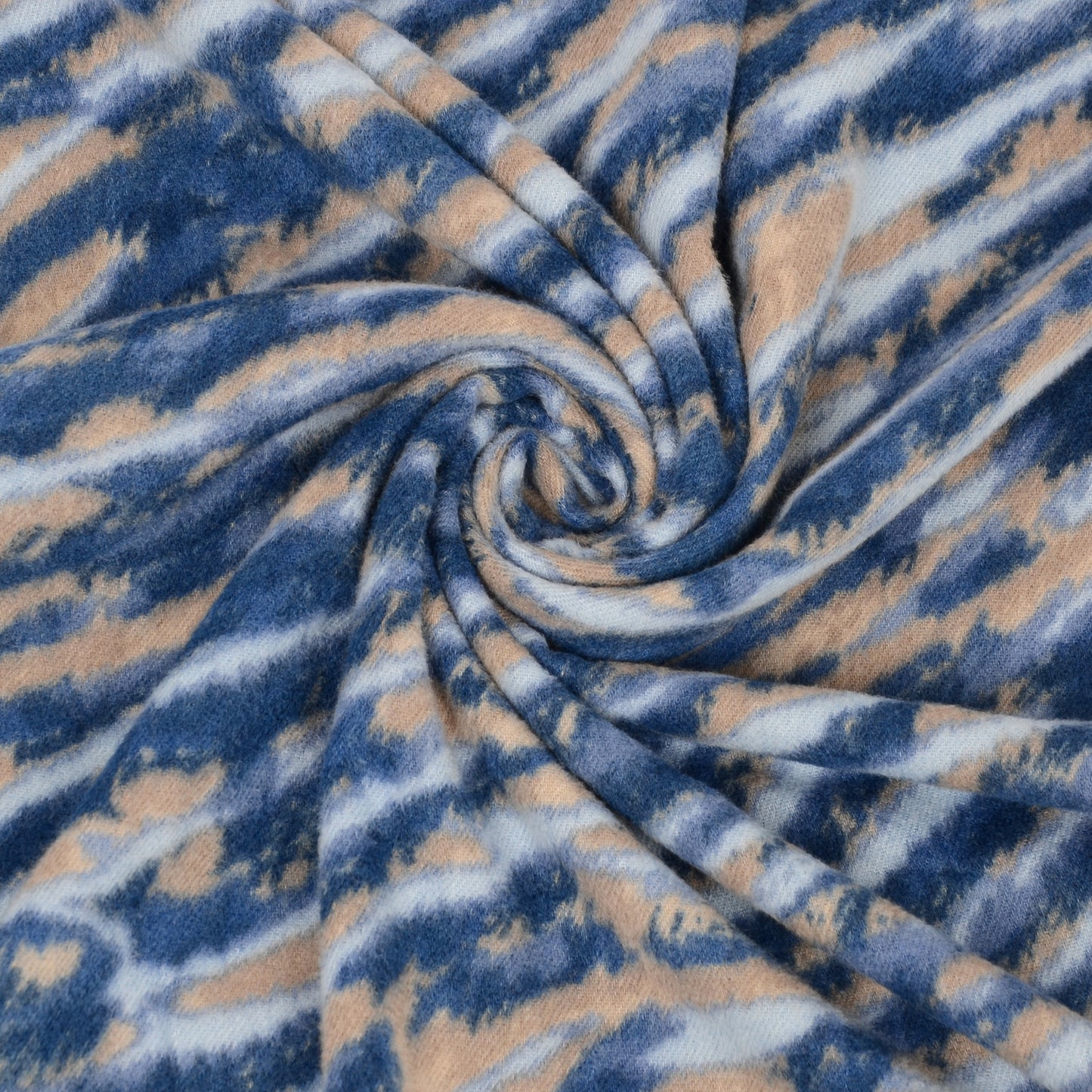 Zebra Pattern Soft Brushed Scarf with Fringe Tassel Ends 70.5¡Á27.5 Inches