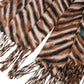 Zebra Pattern Soft Brushed Scarf with Fringe Tassel Ends 70.5¡Á27.5 Inches