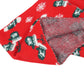 Knitted Winter Scarf with Reindeer and Snowflake Holiday Pattern 66¡Á12 Inches