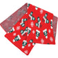 Knitted Winter Scarf with Reindeer and Snowflake Holiday Pattern 66¡Á12 Inches