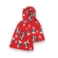 Knitted Winter Scarf with Reindeer and Snowflake Holiday Pattern 66¡Á12 Inches