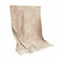 Jacquard Knit Scarf with Tassel Fringe and Bohemian Floral Pattern 78.5¡Á26 Inches