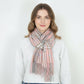 Classic Plaid Cashmere-Feel Scarf with Fringed Edges 78.5¡Á24 Inches