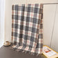 Classic Plaid Cashmere-Feel Scarf with Fringed Edges 78.5¡Á24 Inches