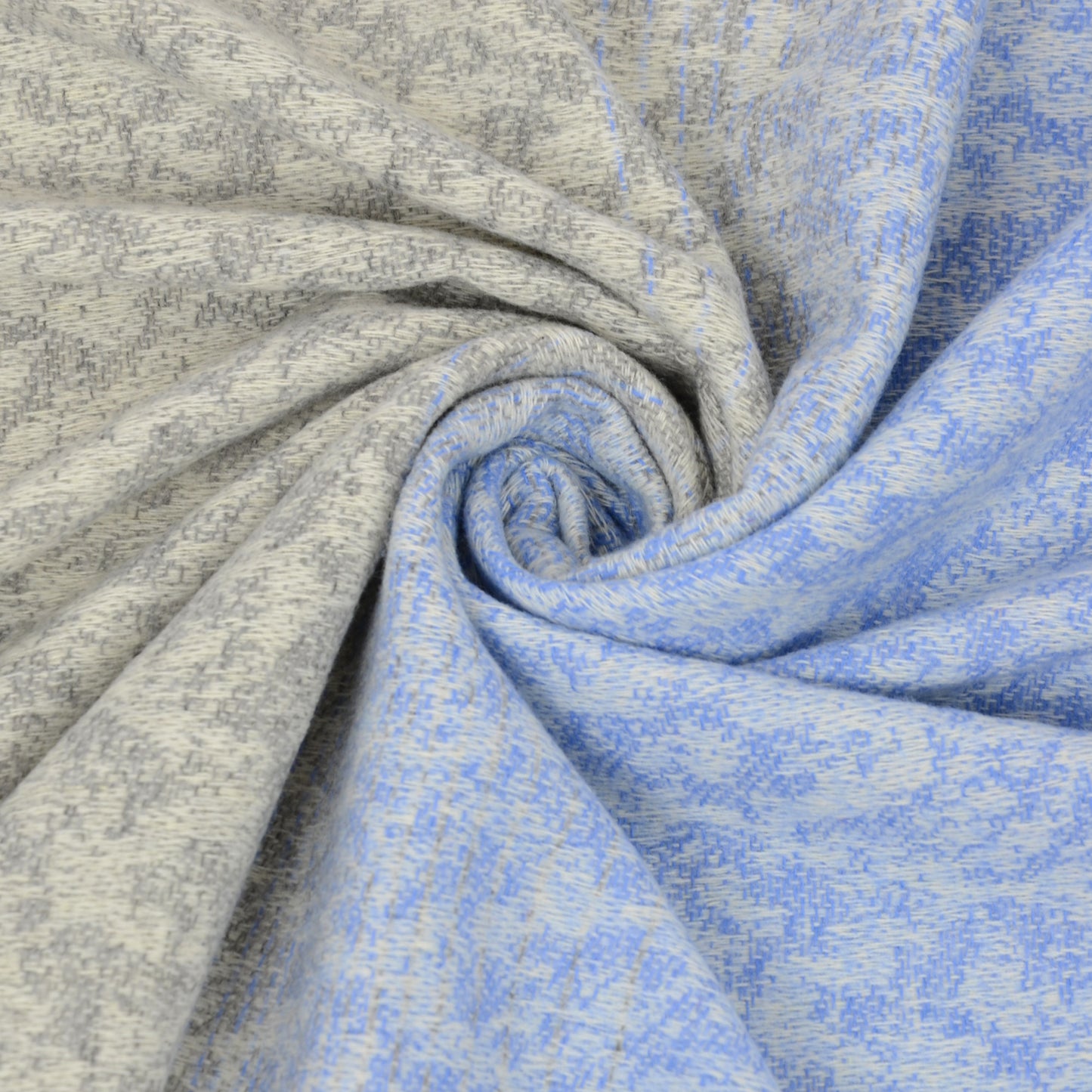 Reversible Cashmere-Feel Scarf with Fringe Tassel Trim 78.5¡Á26 Inches