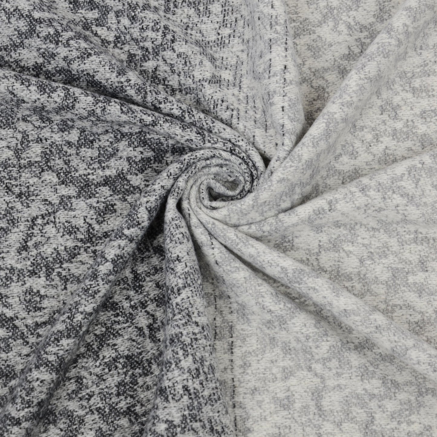 Reversible Cashmere-Feel Scarf with Fringe Tassel Trim 78.5¡Á26 Inches