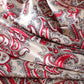 Satin Square Scarf with Classic Paisley Print 23.6¡Á23.6 Inches
