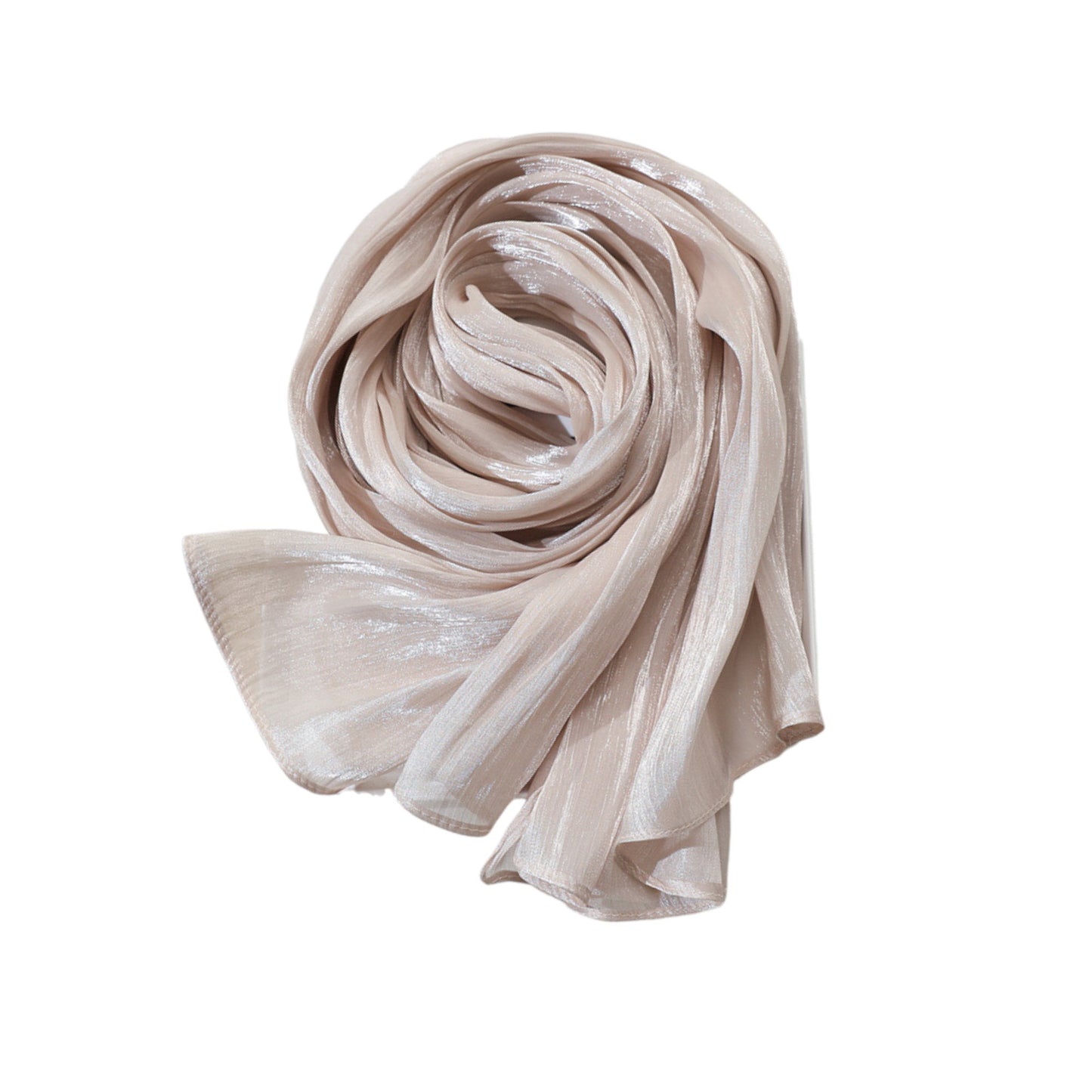 Shimmer Scarf with Lightweight Silky Texture 70.8¡Á27.5 Inches