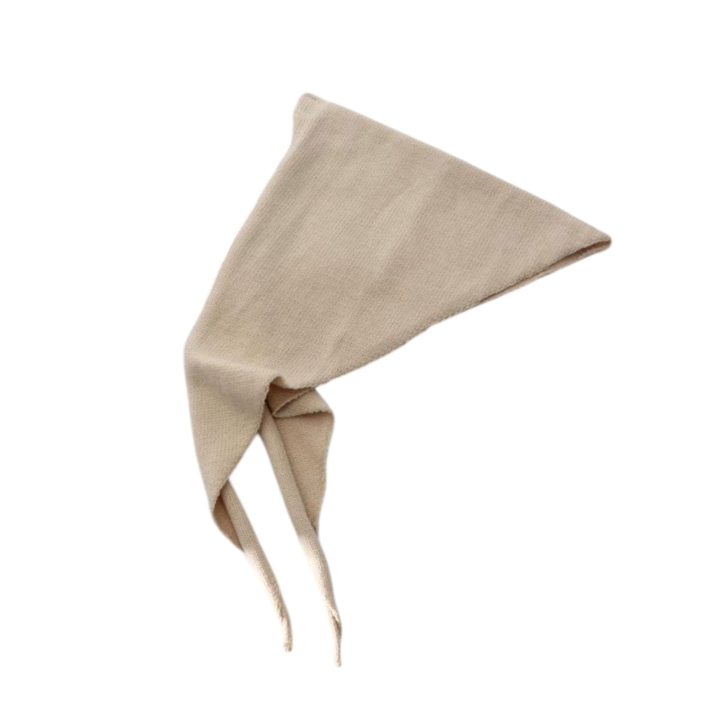Soft Knit Triangle Scarf Wrap Solid Decorative Shawl 43¡Á12.5 Inches